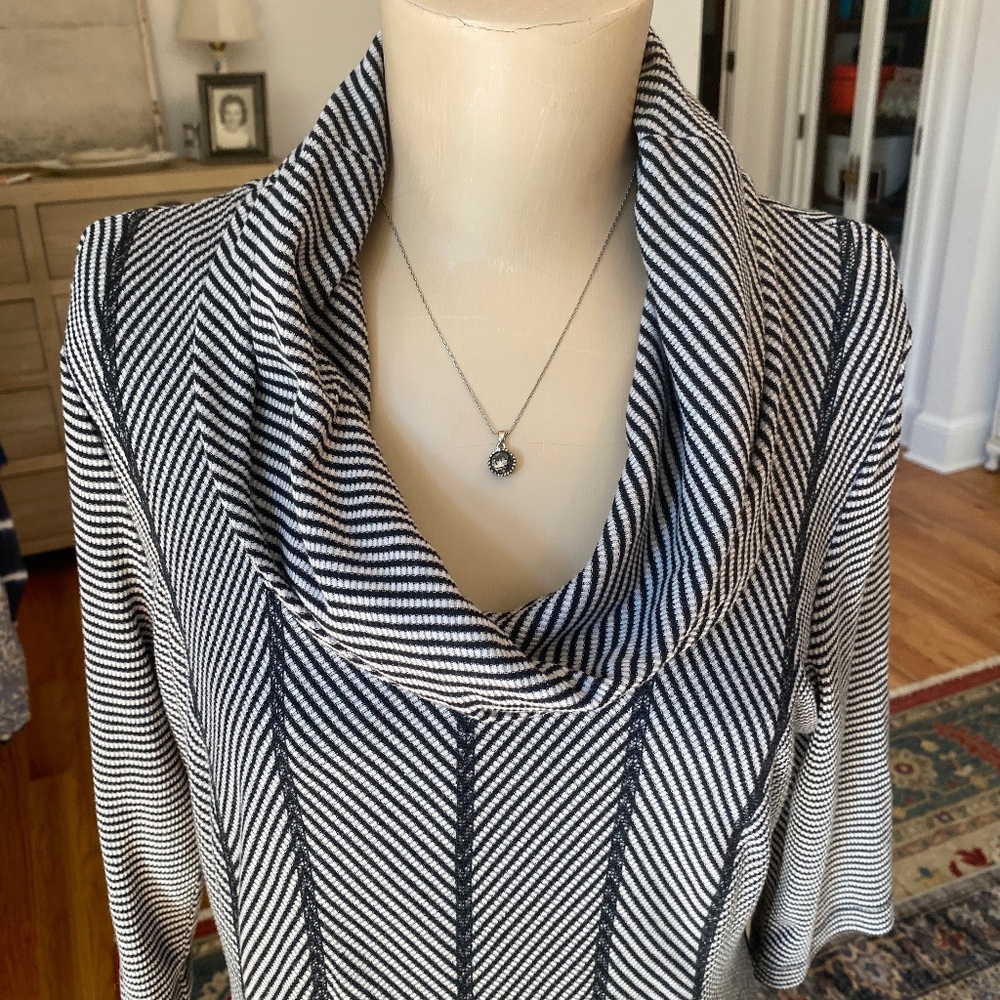 Robbie Bee Cowl Neck Knit Dress - Size XL